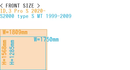 #ID.3 Pro S 2020- + S2000 type S MT 1999-2009